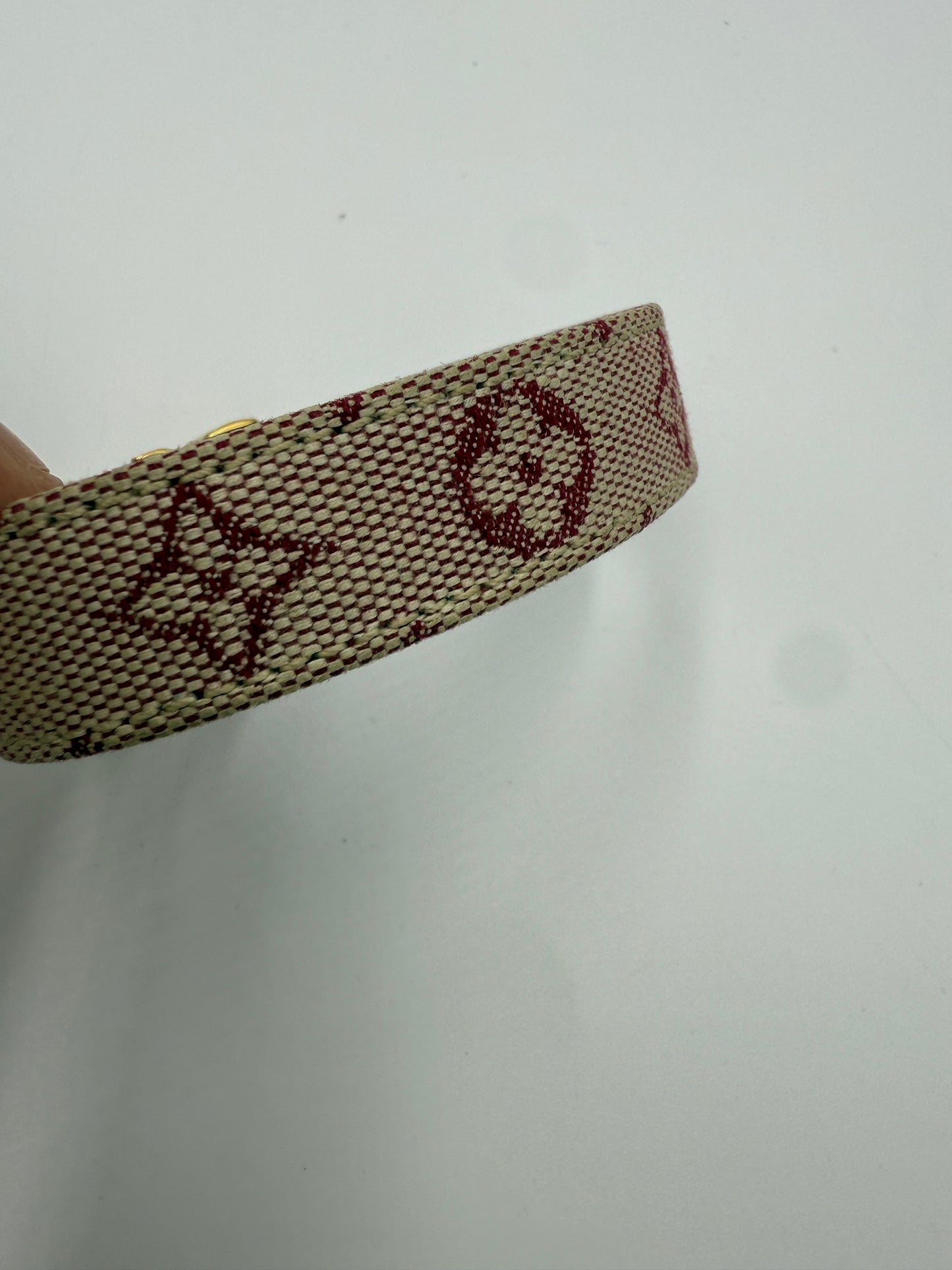 Louis Vuitton Cherry Mini Lin Bracelet SN0052