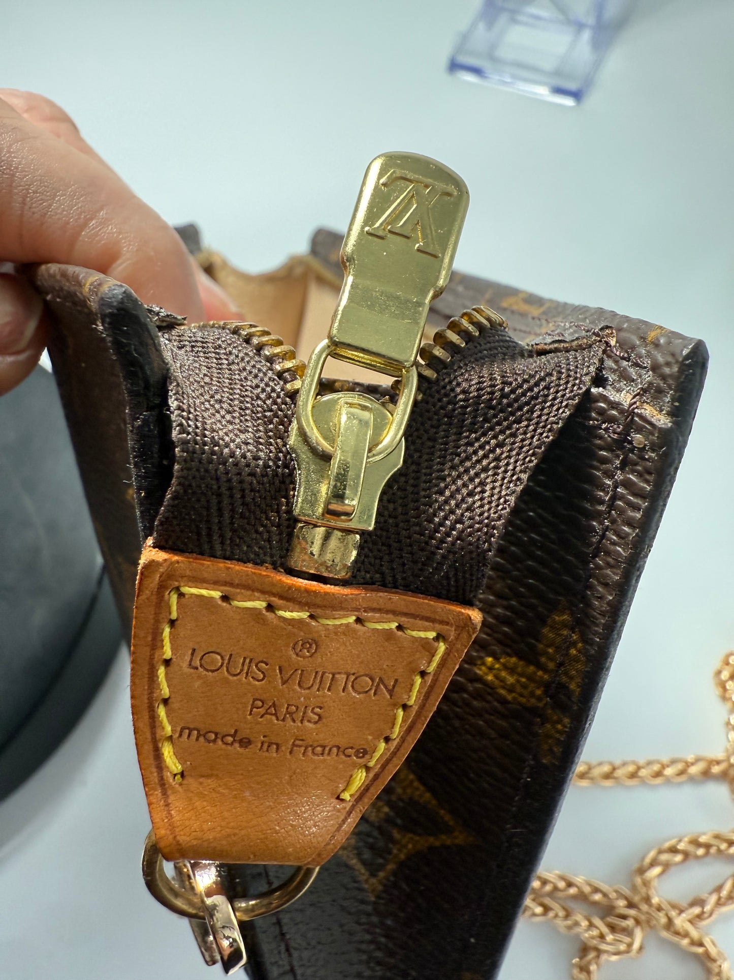 Louis Vuitton Monogram Coated Canvas Toiletry Pouch 15 cm AR0998