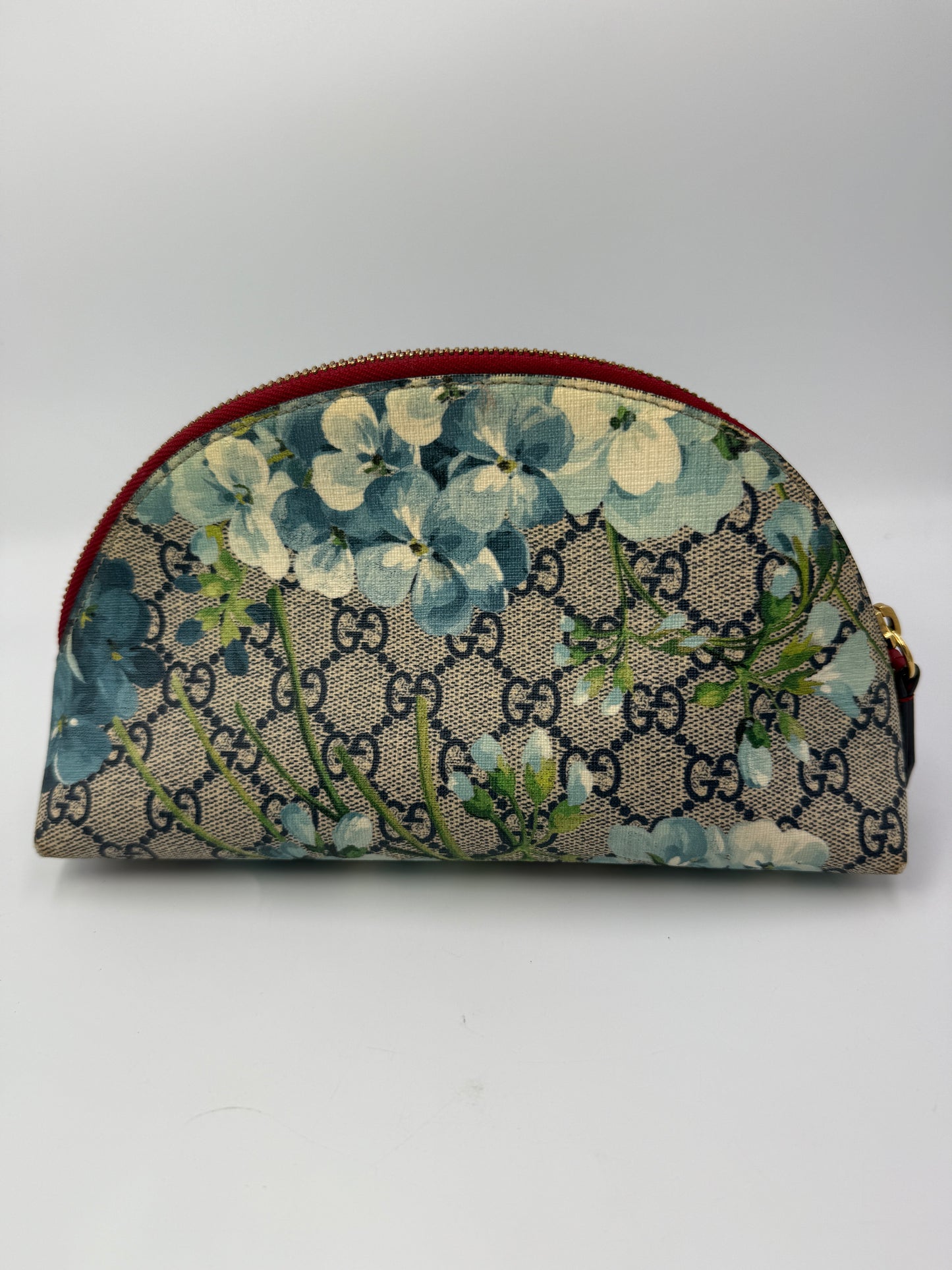 Gucci Supreme Coated Canvas Bloom Cosmetic Pouch