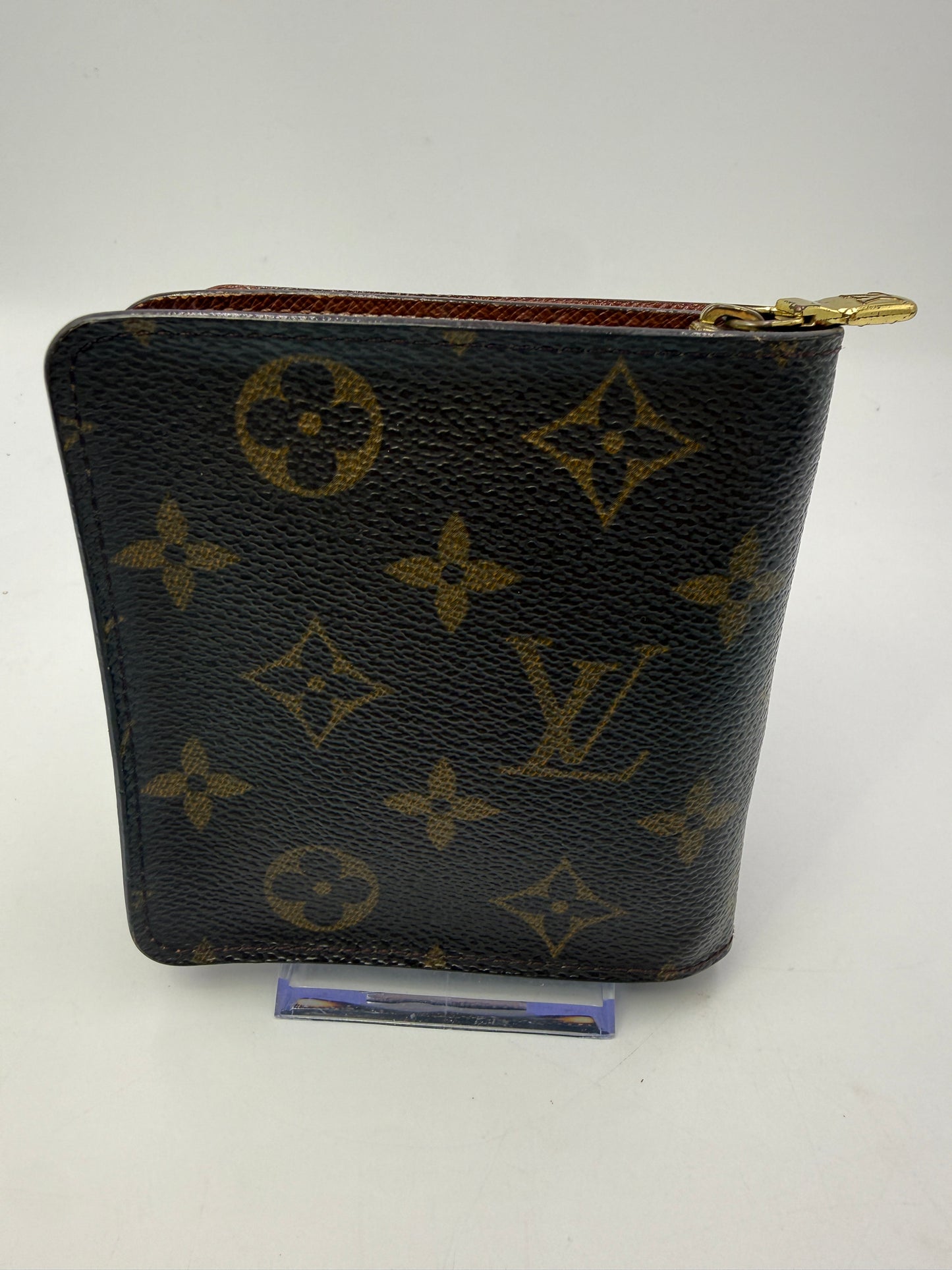 Louis Vuitton Monogram Compact Zippy Wallet With Box MI0012