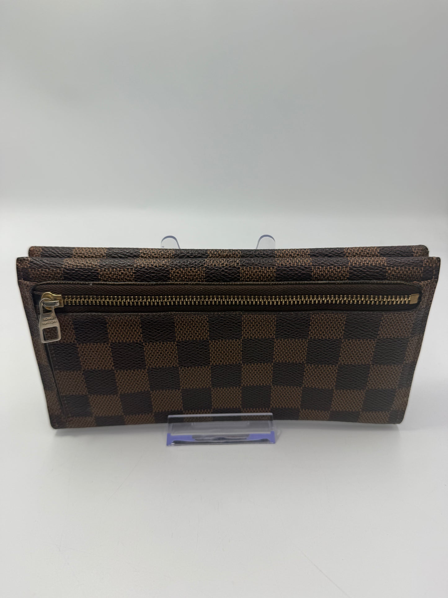 Louis Vuitton Damier Ebene Coated Canvas Origami Wallet TR4111