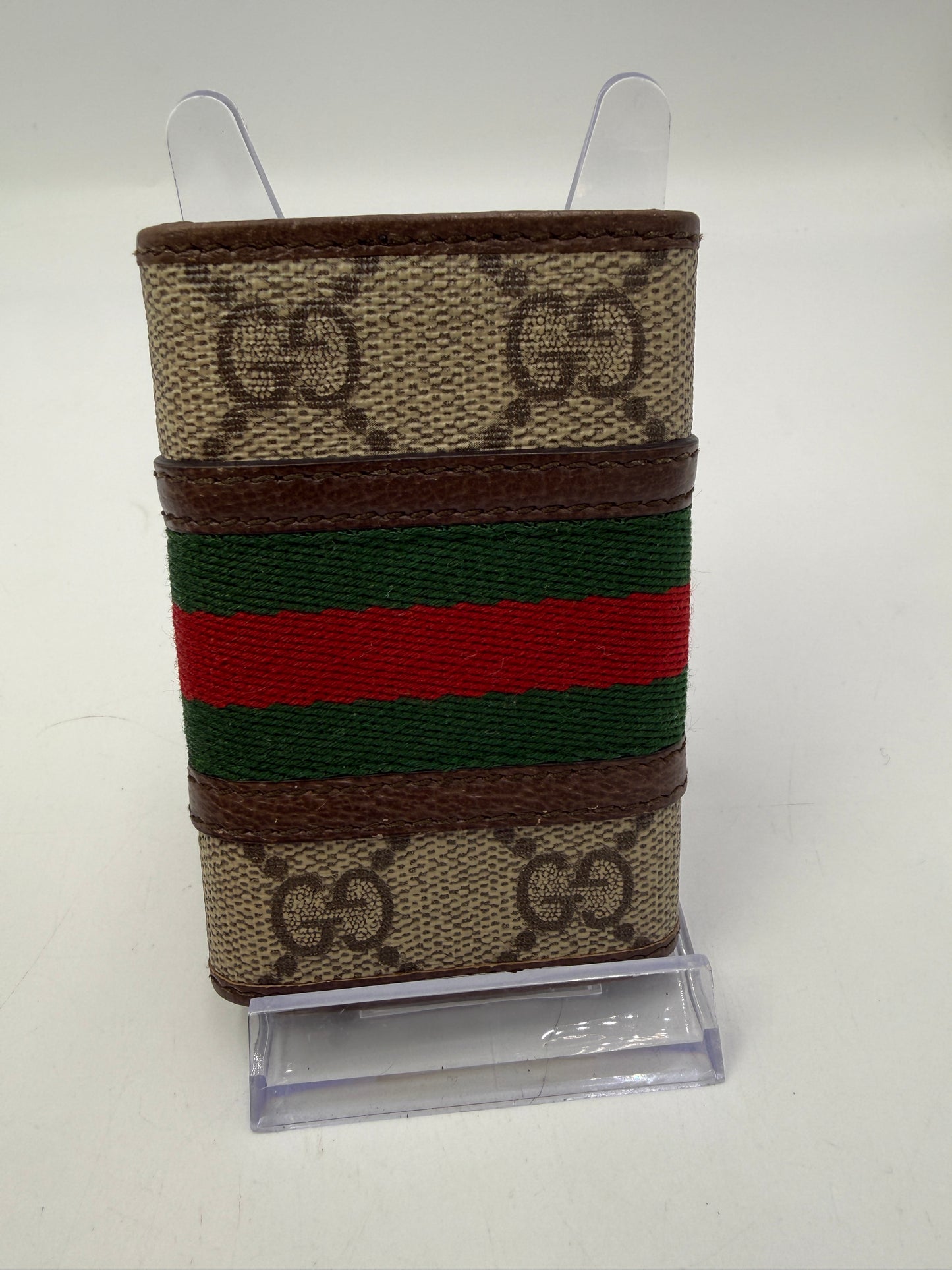 Gucci Guccissima Supreme Canvas 6 Key Case Holder