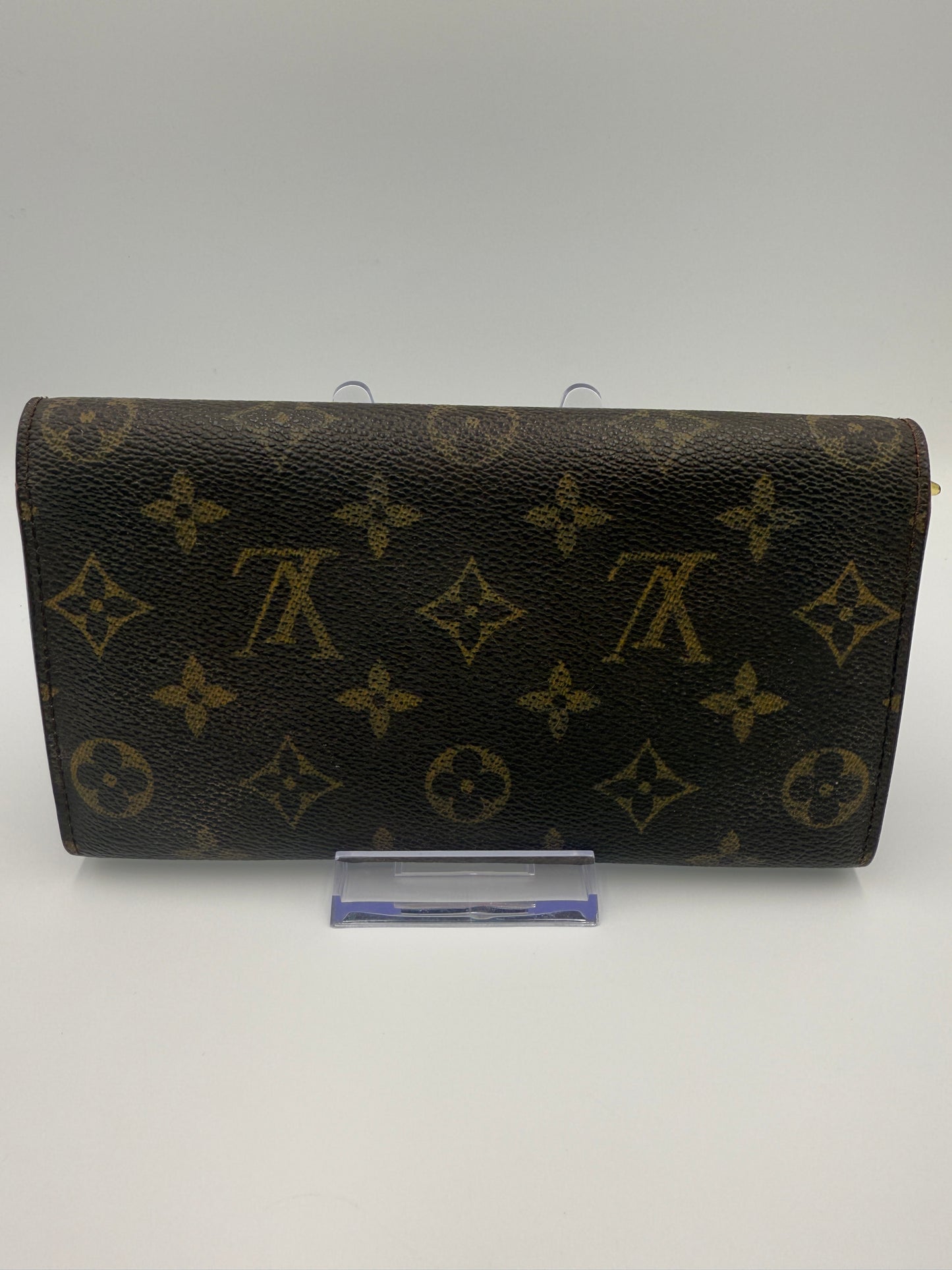 Louis Vuitton Monogram Coated Canvas Sarah Wallet TH0093
