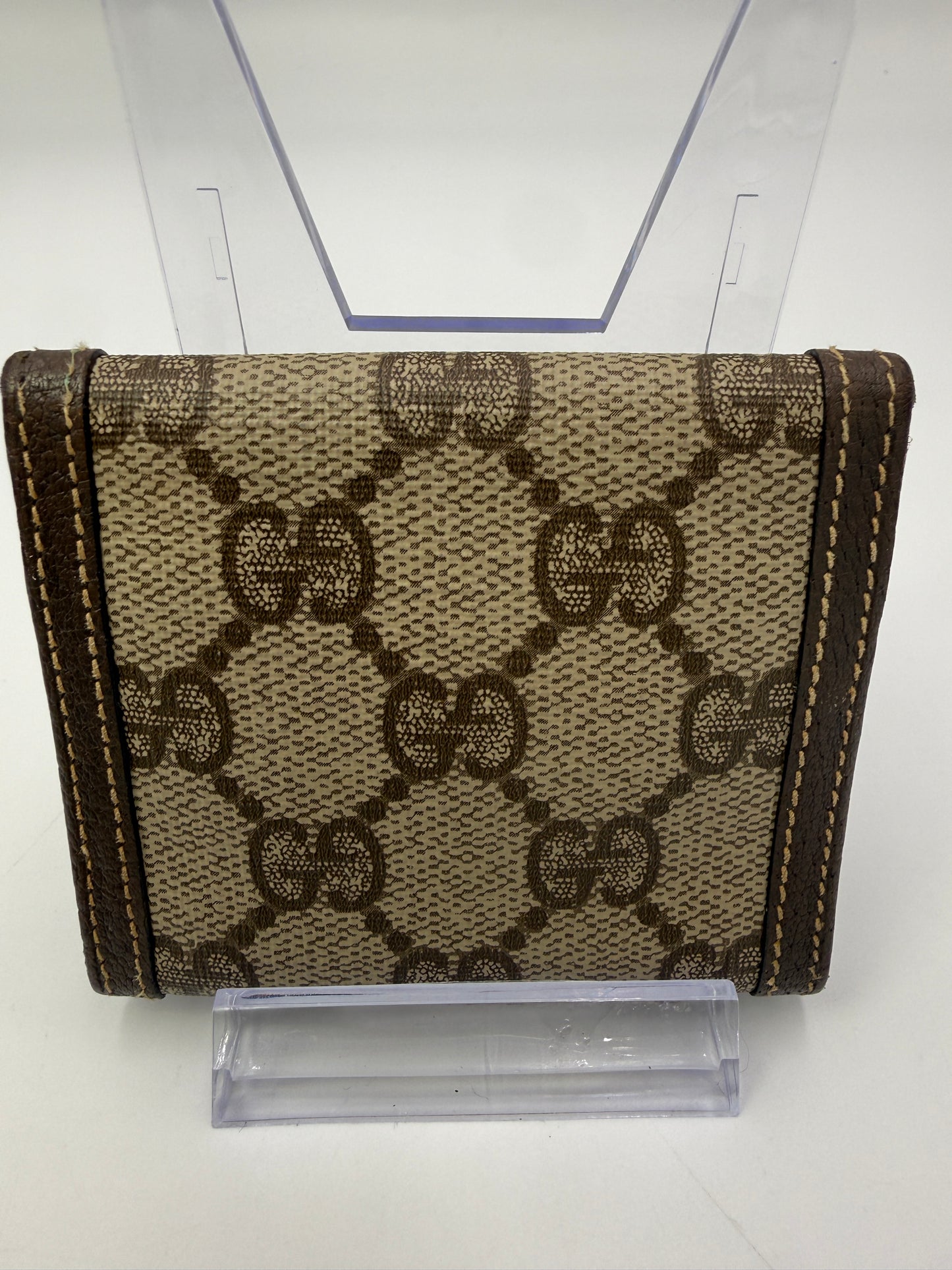 Gucci Guccissima Supreme Coated Canvas Coin Holder
