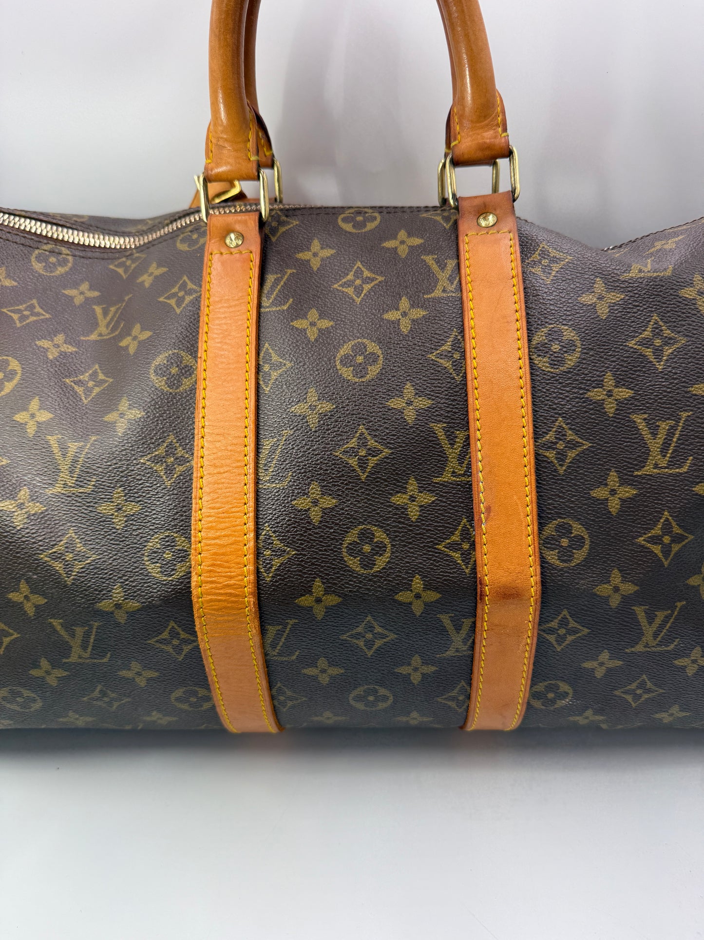 Louis Vuitton Monogram Coated Canvas Keepall 45 cm 834
