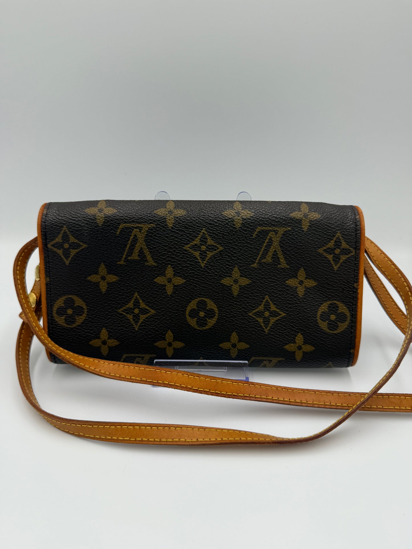 Louis Vuitton Monogram Coated Canvas Twin PM CA0041