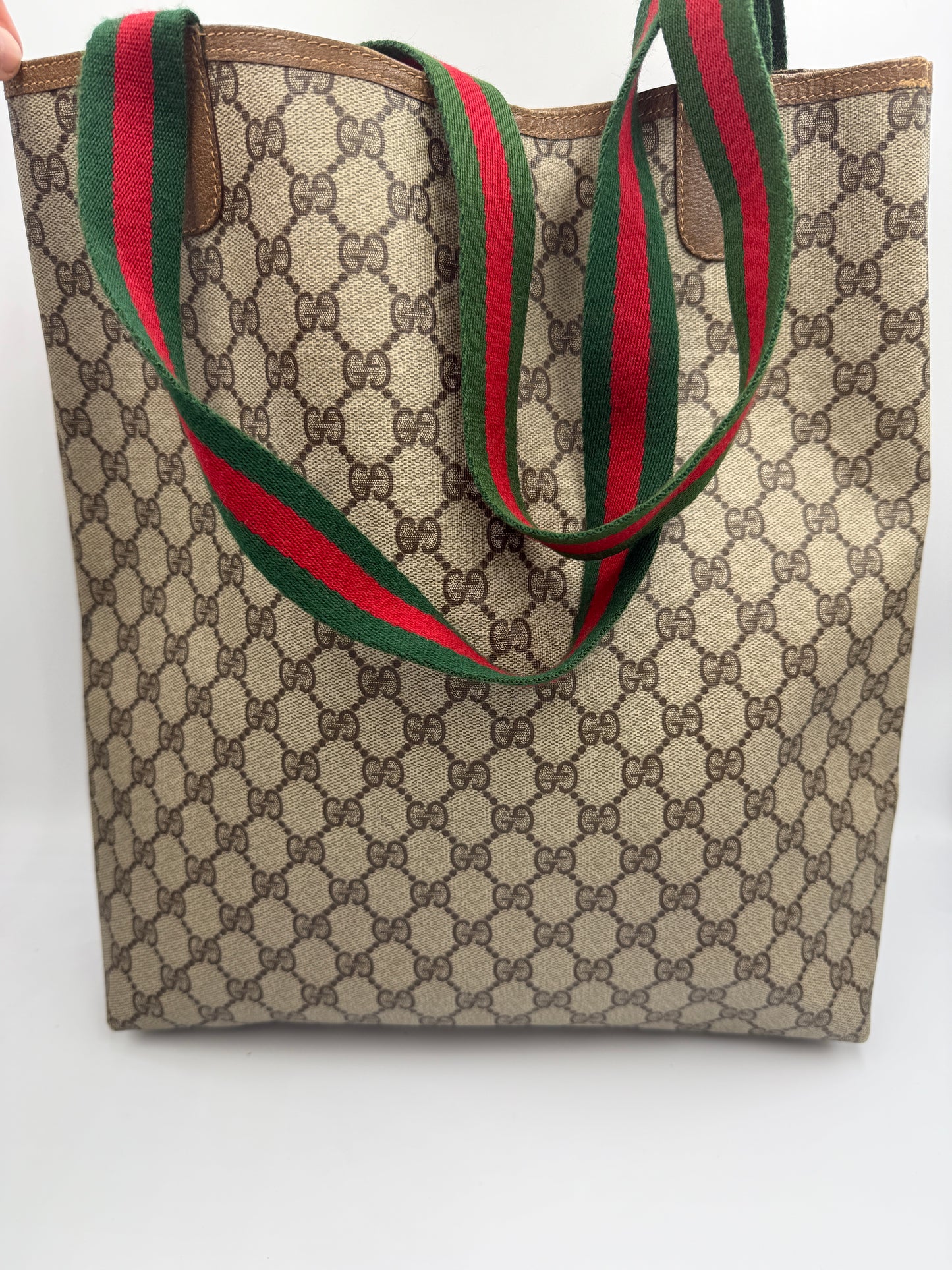 Gucci Supreme Guccissima Sherry Line Tote 5602003