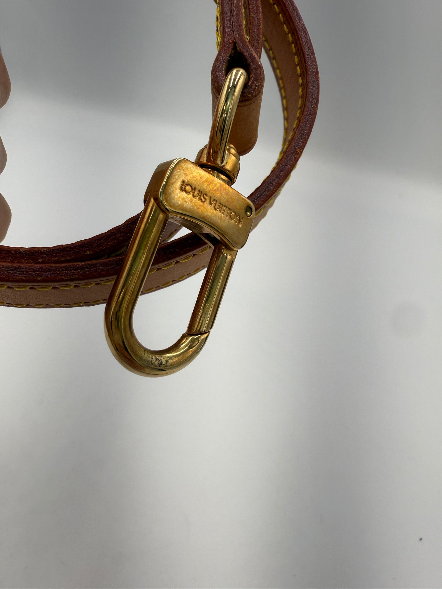 Louis Vuitton Vachetta Leather Crossbody Strap 47"