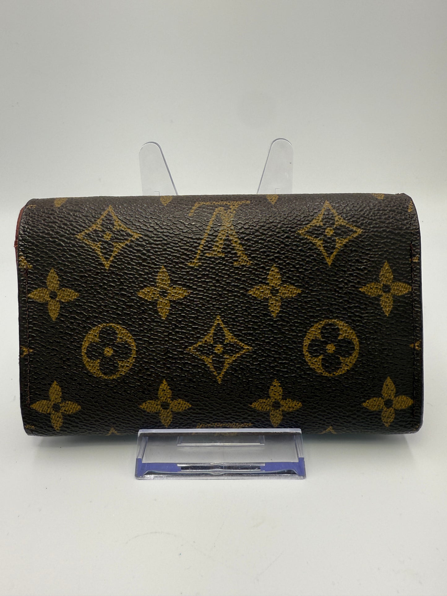 Louis Vuitton Monogram Porte Monnaie Tresor Wallet CA0072