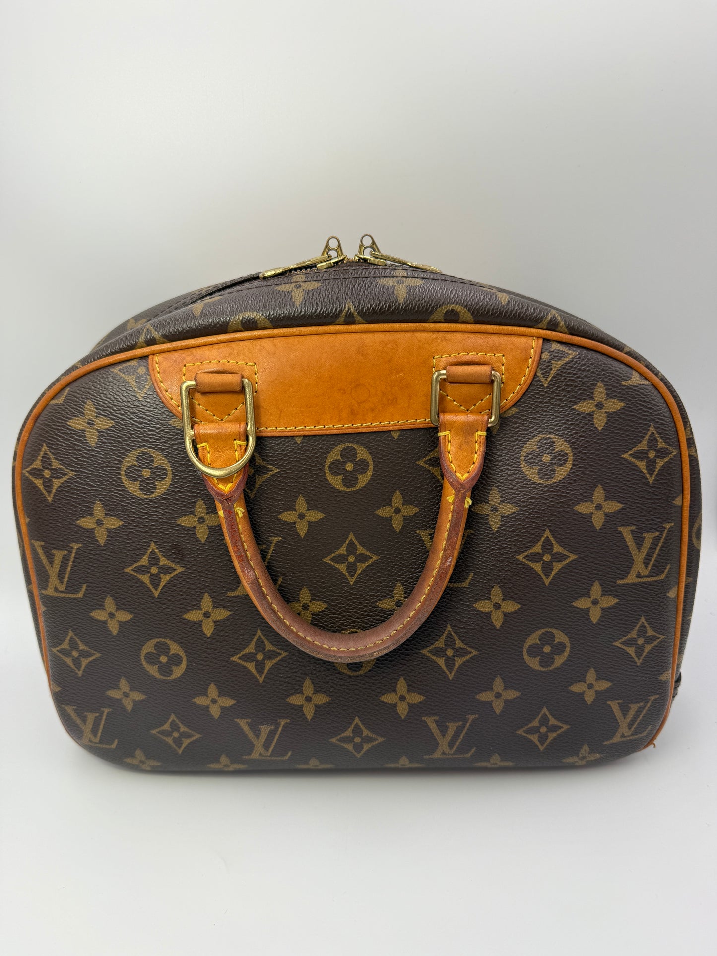 Louis Vuitton Monogram Coated Canvas Trouville BA0098