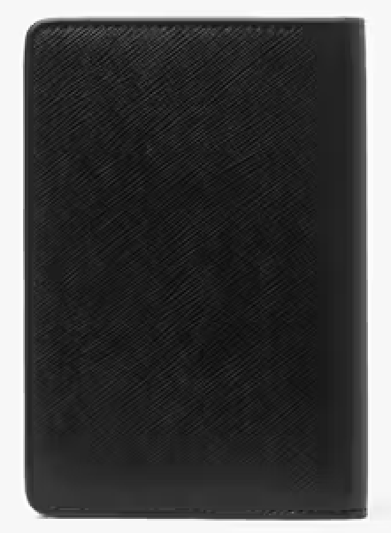 Kate Spade NWT Saffiano Leather Black Passport Holder