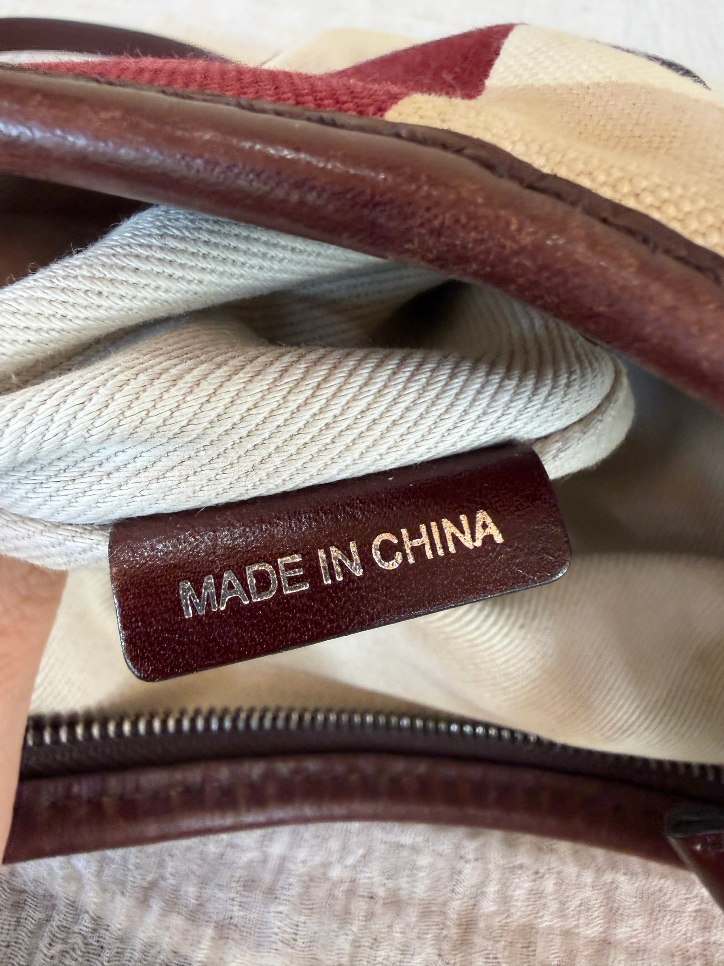 Burberry Nova Check Canvas Crossbody Bag