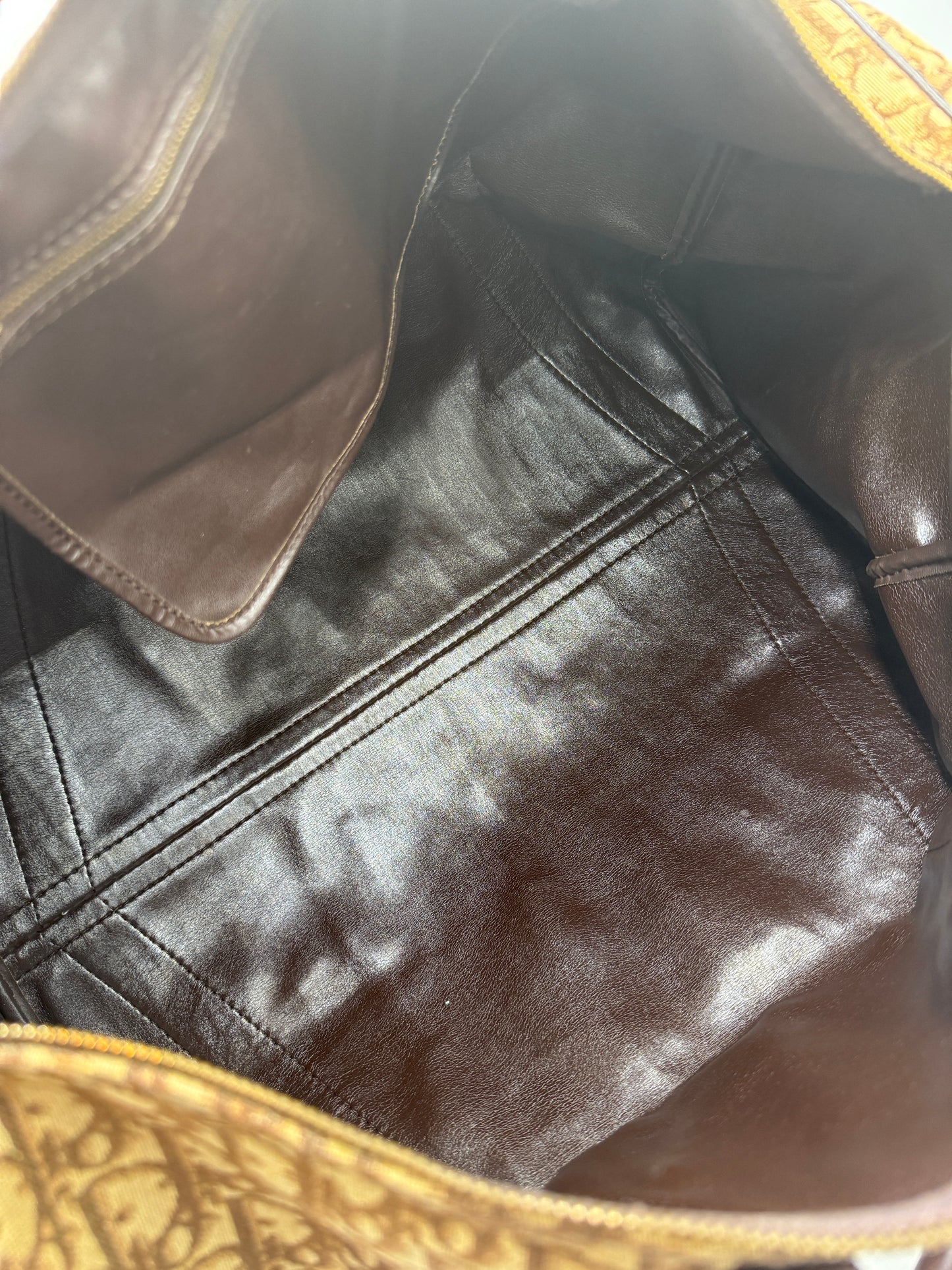 Christian Dior Brown Trotter Travel Bag 45 cm