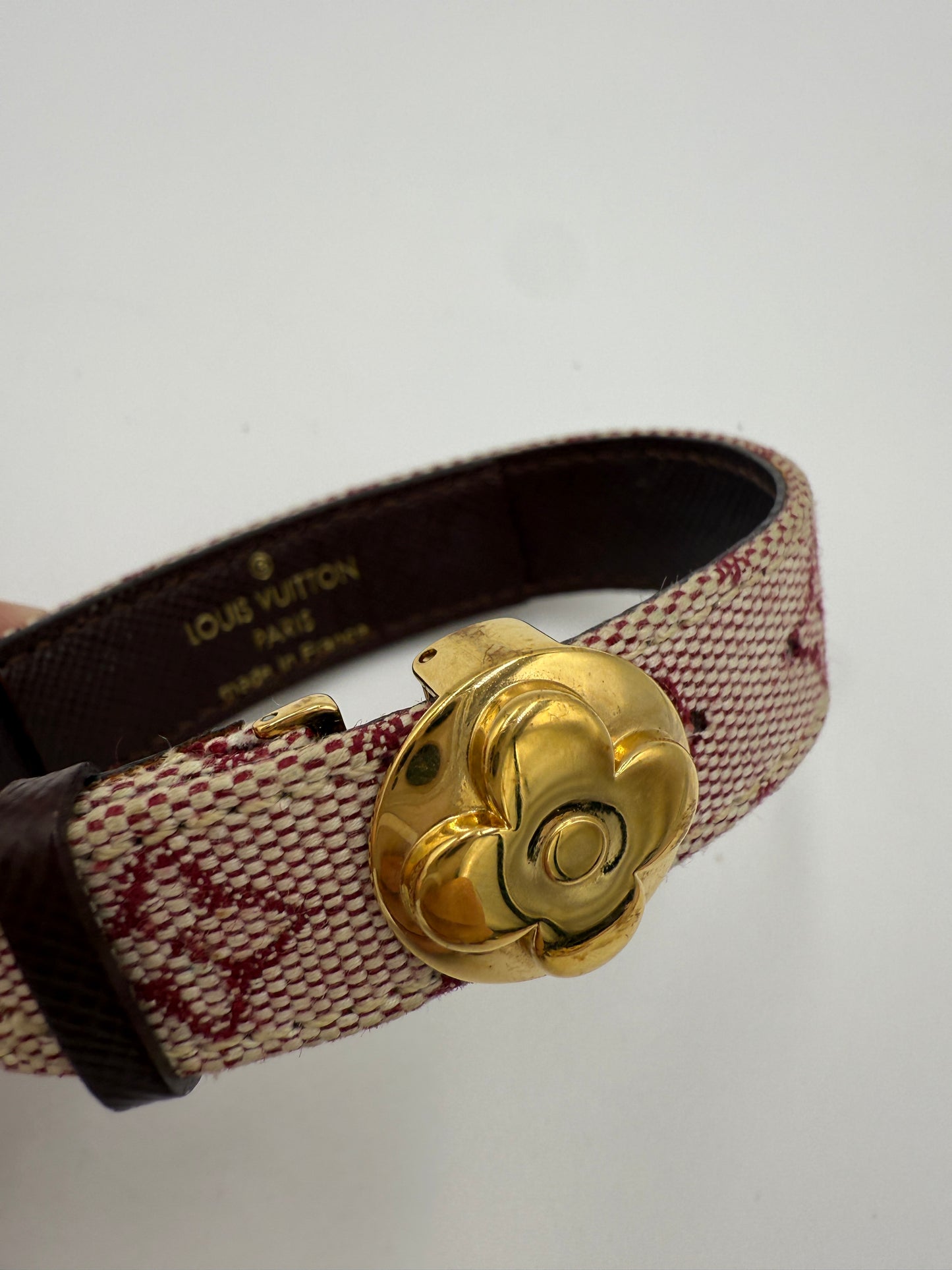 Louis Vuitton Cherry Mini Lin Bracelet SN0052