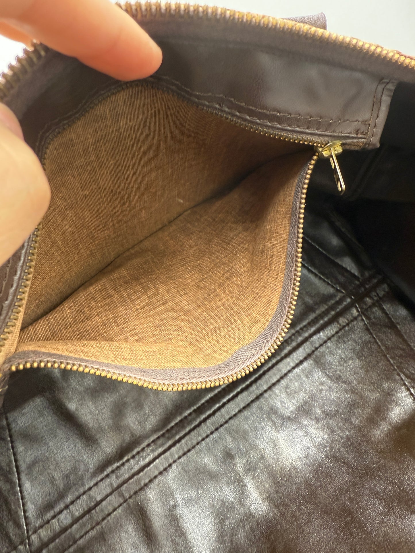 Christian Dior Brown Trotter Travel Bag 45 cm