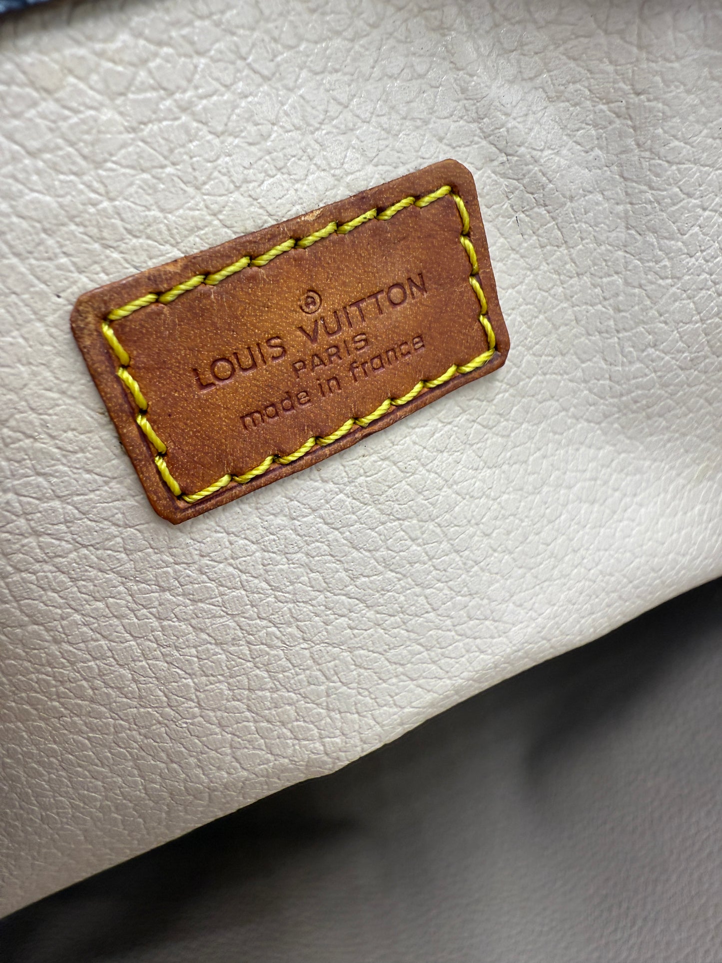 Louis Vuitton Monogram Coated Canvas Sac Plat Shopper Tote MI863