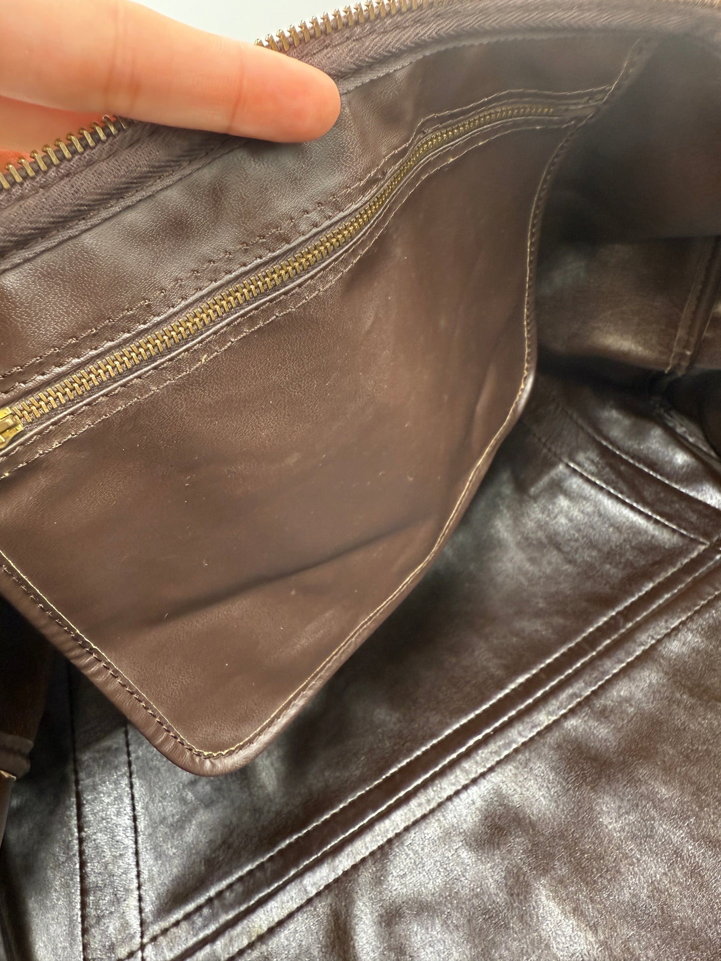 Christian Dior Brown Trotter Travel Bag 45 cm