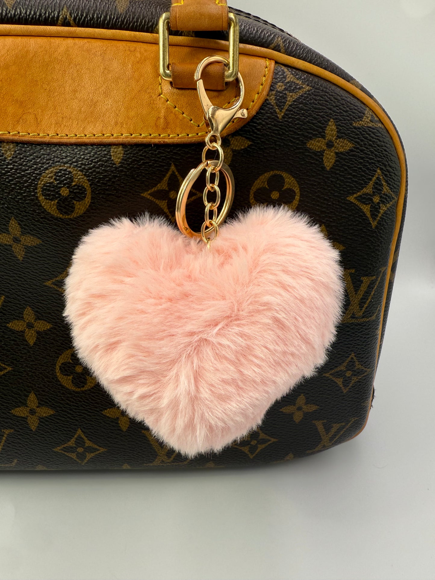 UNBRANDED Pink Heart Puff Soft Plush NEW WITH TAGS