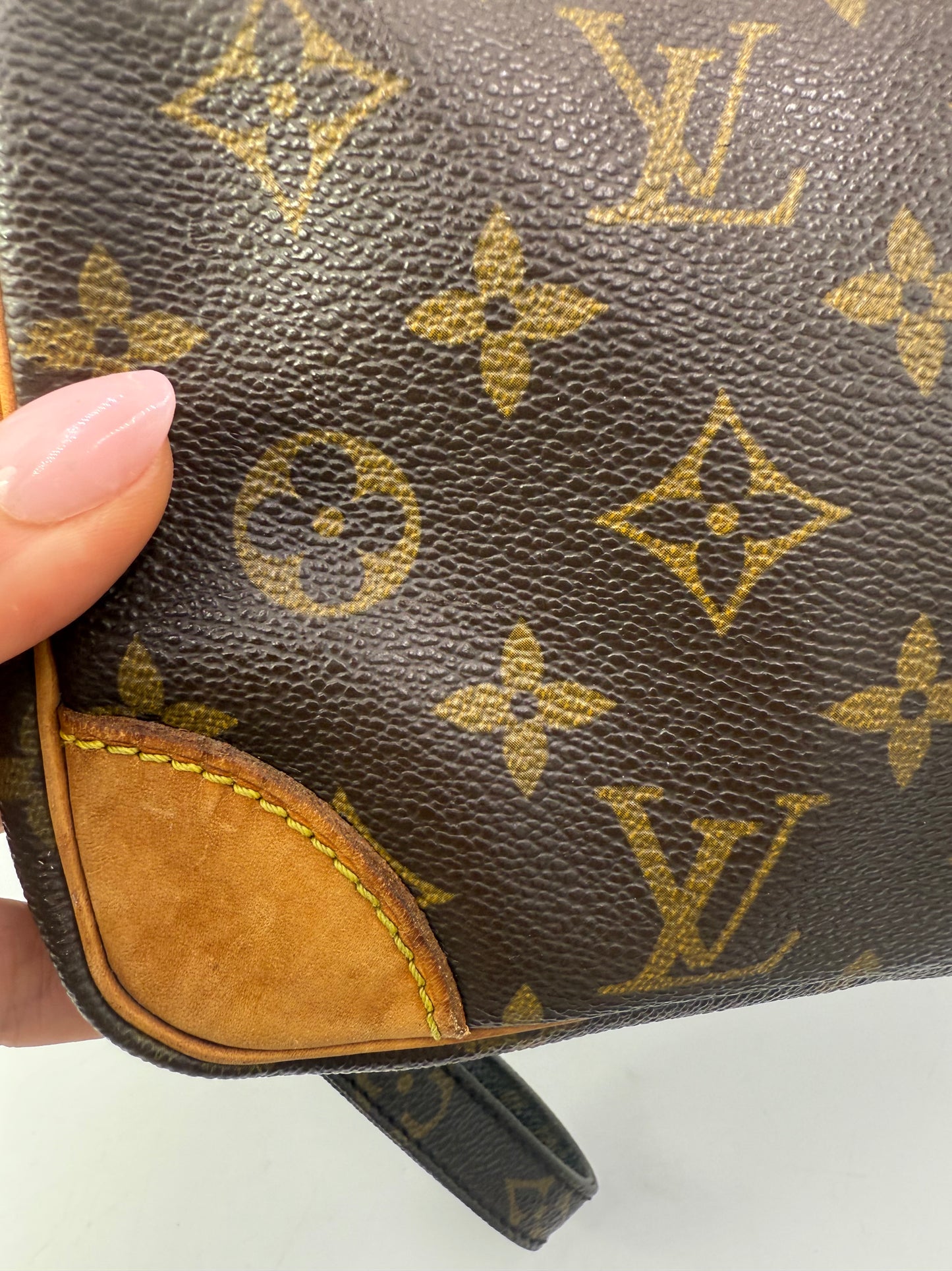 Louis Vuitton Monogram Wristlet 22 cm TH8910