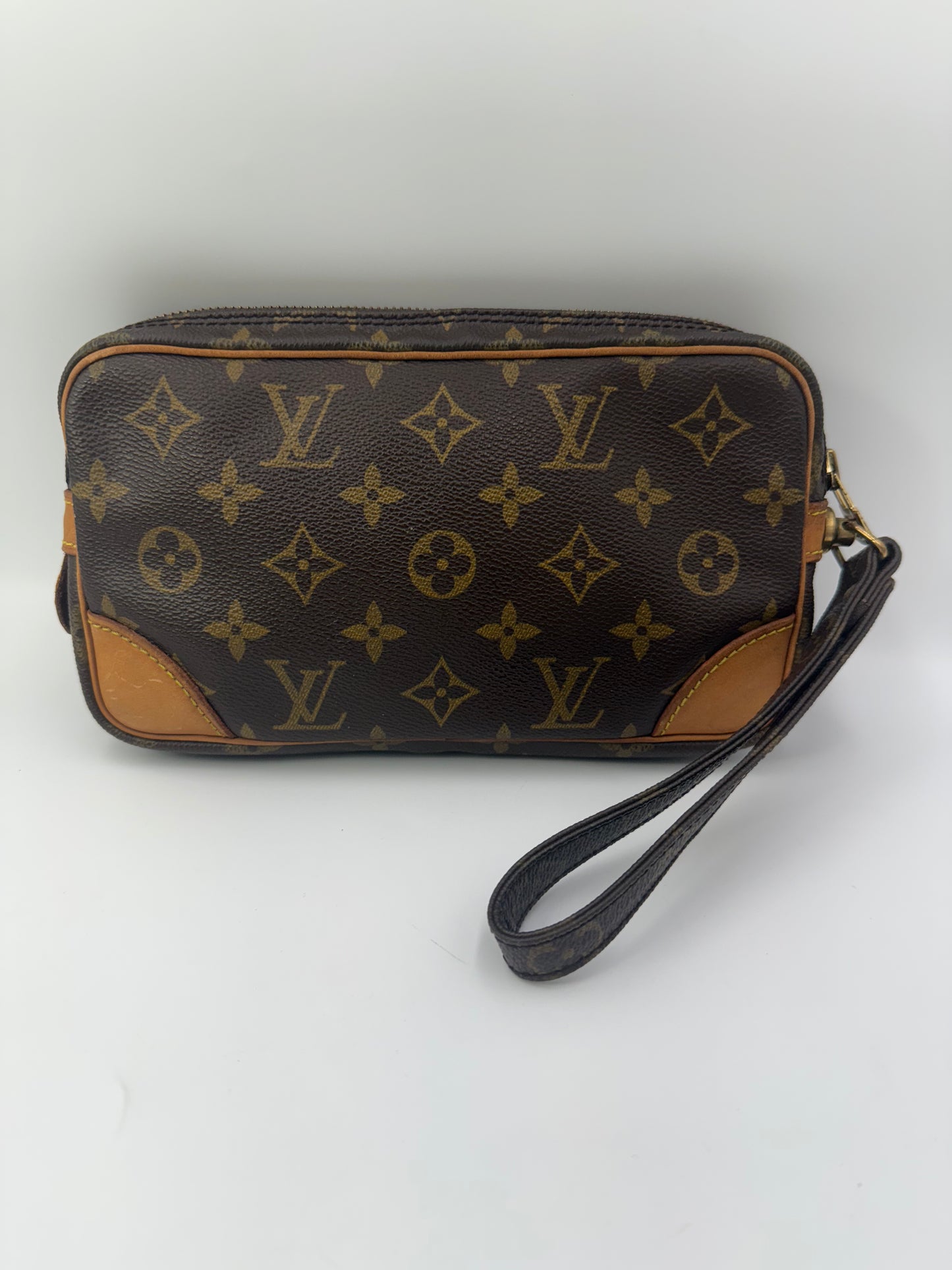 Louis Vuitton Monogram Wristlet 22 cm TH8910