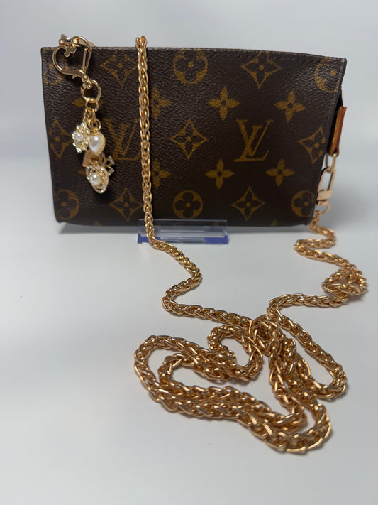 Louis Vuitton Monogram Coated Canvas Toiletry Pouch 15 cm AR0998