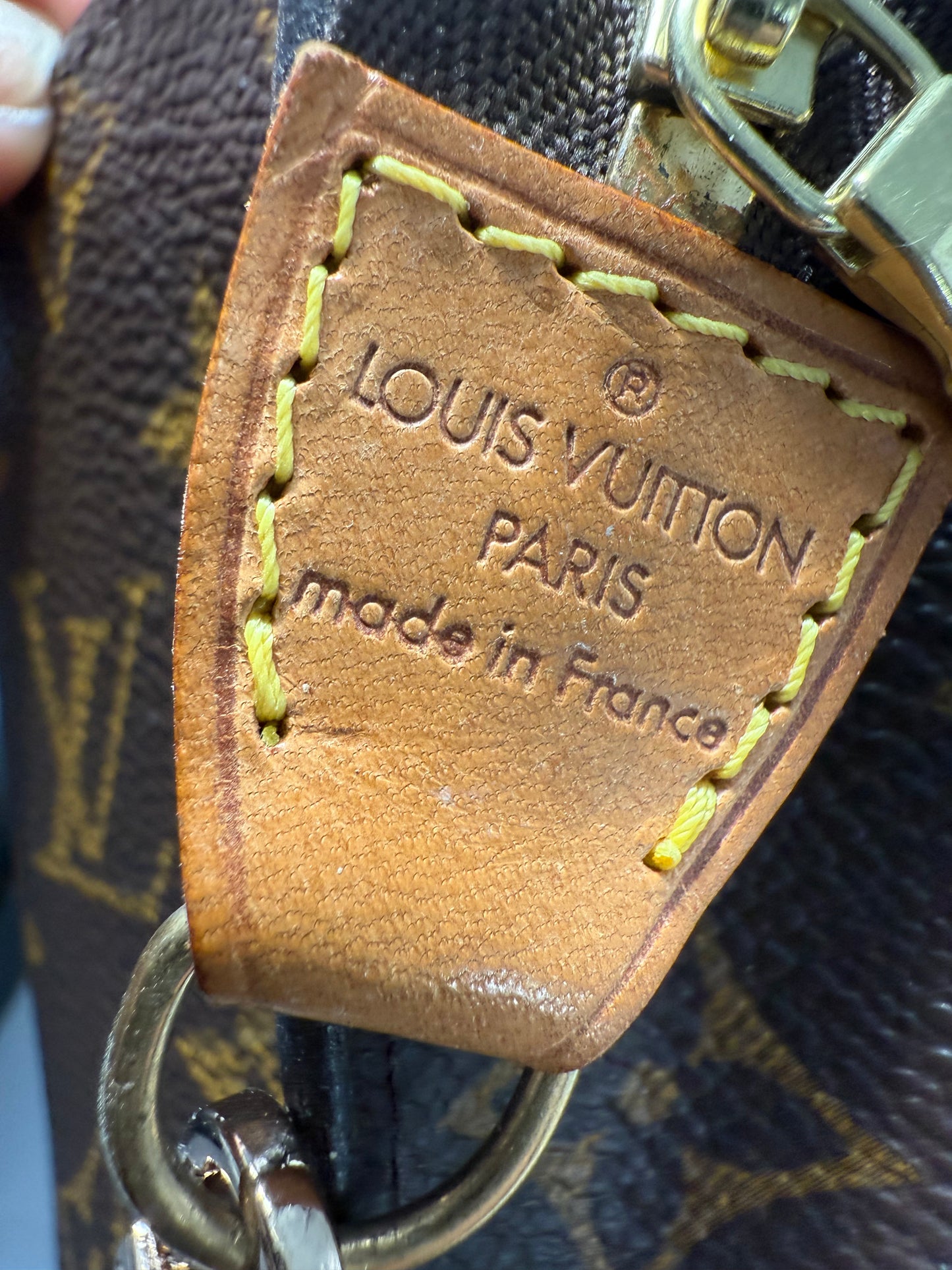 Louis Vuitton Monogram Coated Canvas Toiletry Pouch 15 cm AR0998