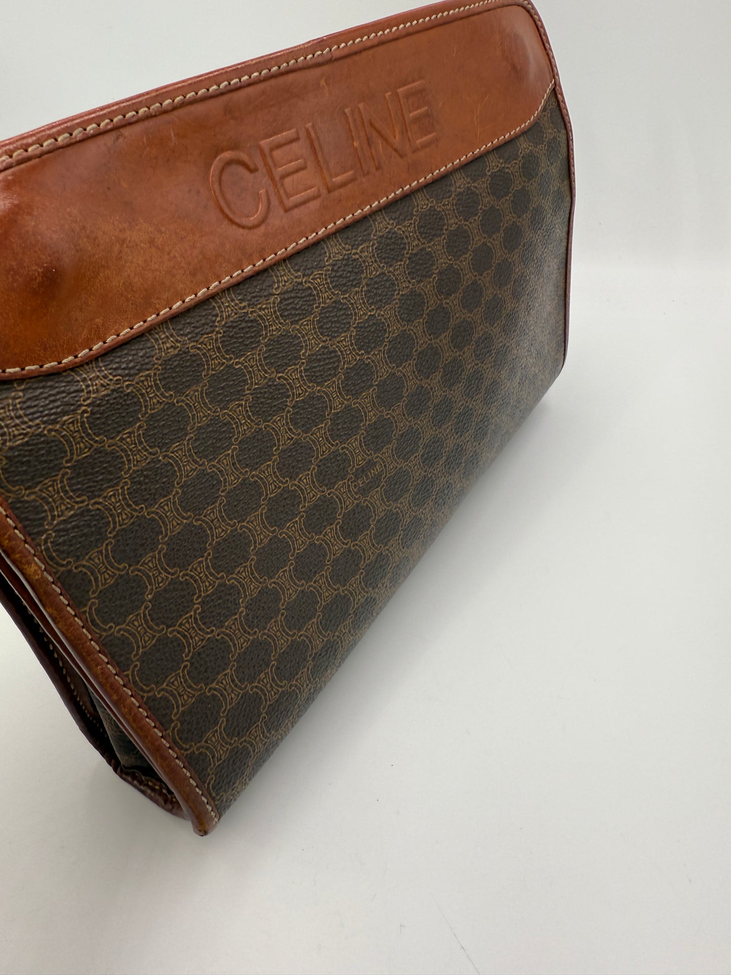 Celine Macadam Clutch Toiletry Pouch