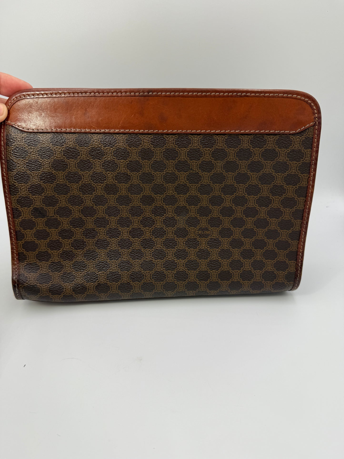 Celine Macadam Clutch Toiletry Pouch