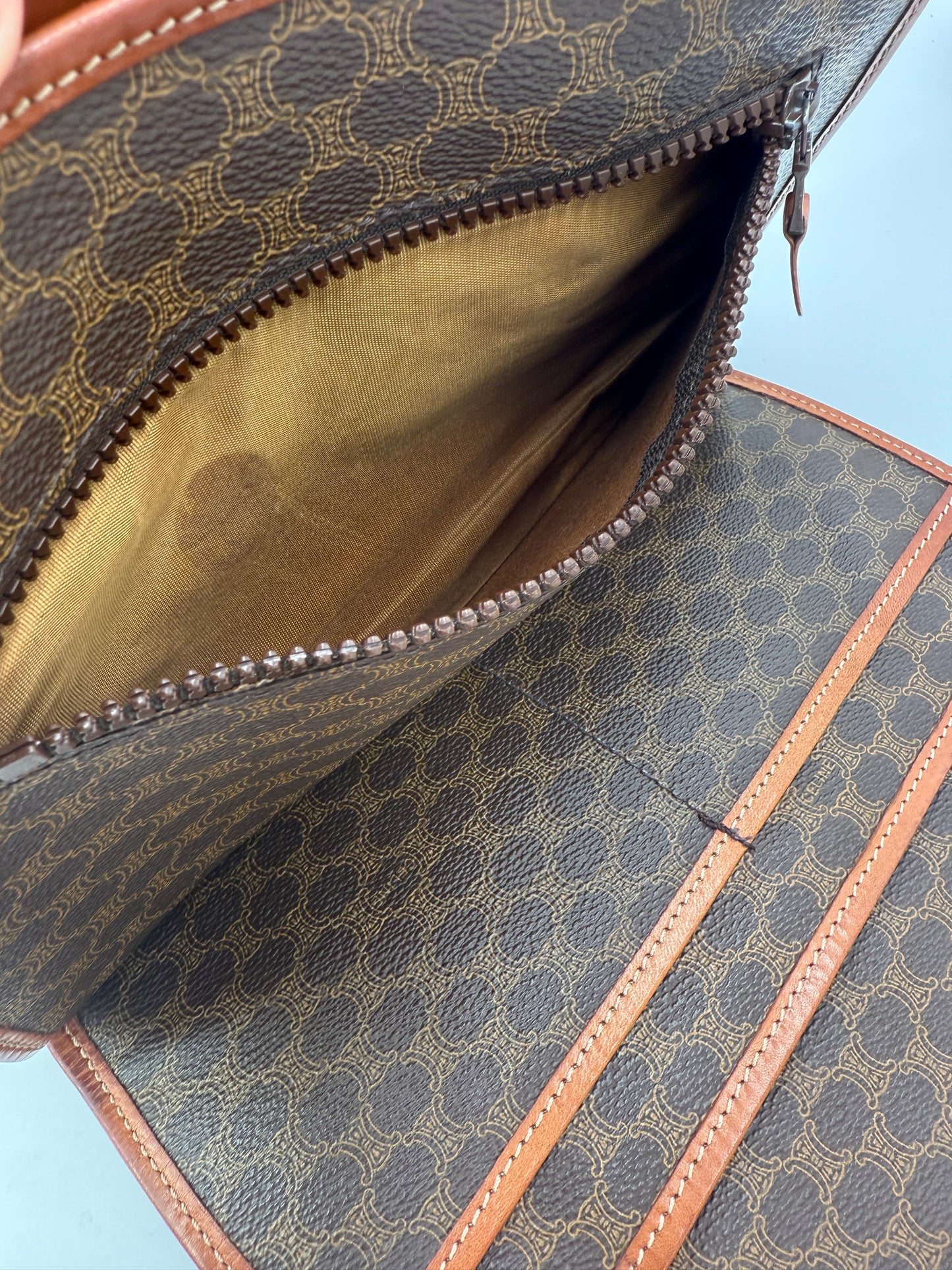 Celine Macadam Clutch Toiletry Pouch