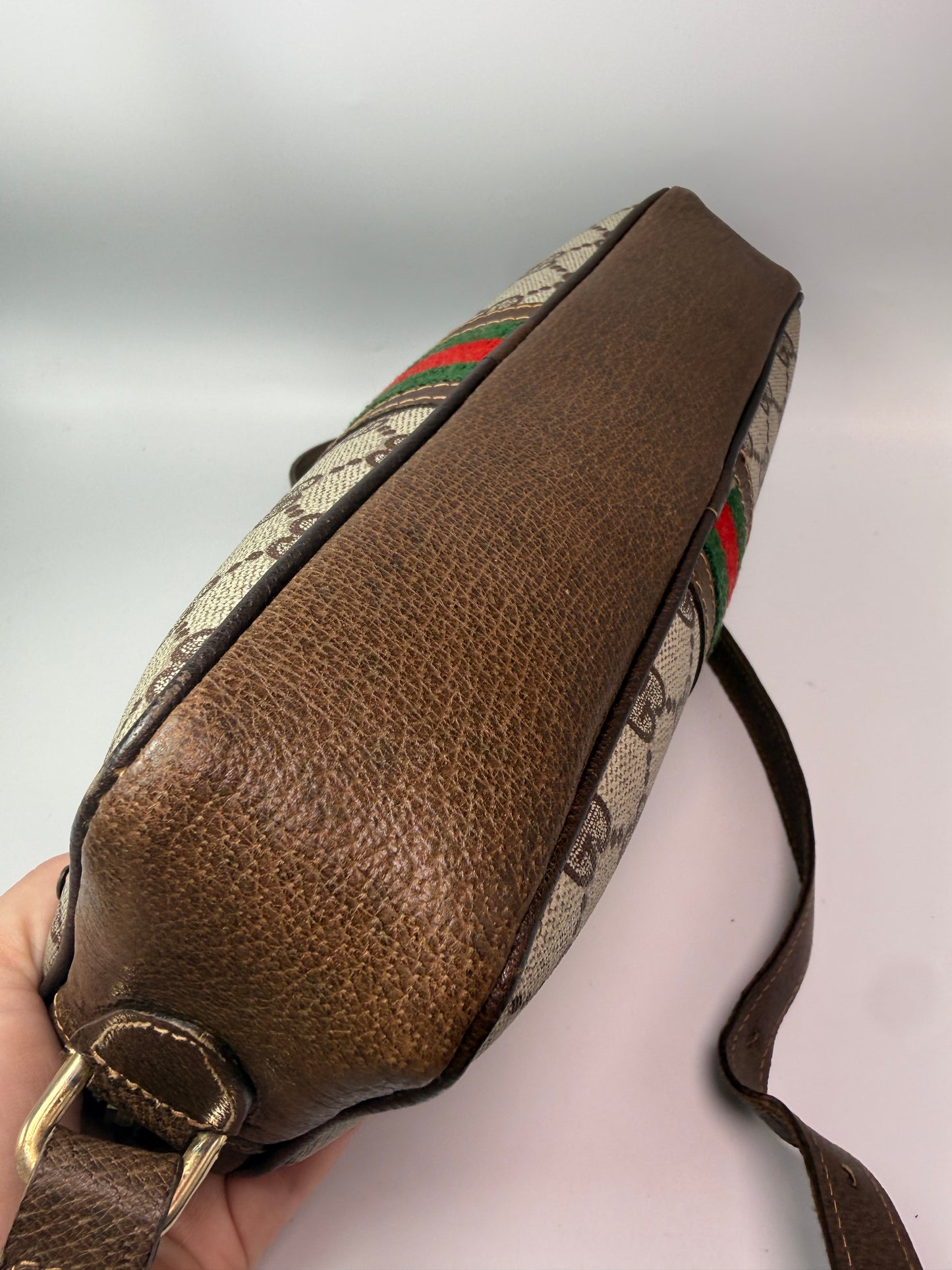 Gucci GG Supreme Coated Canvas Sherryline Camera Bag