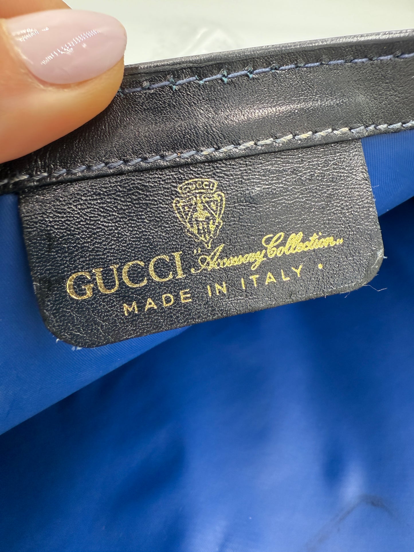 Gucci Guccissima Supreme Canvas Ophidia Clutch