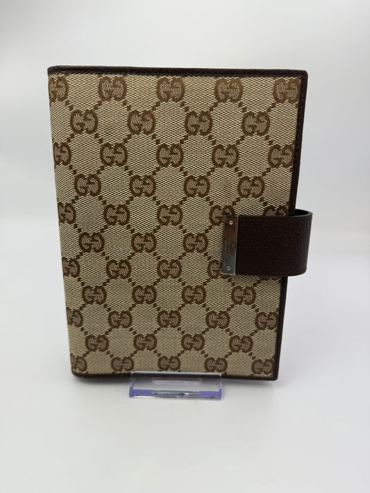 Gucci Guccissima Uncoated Canvas Agenda MM