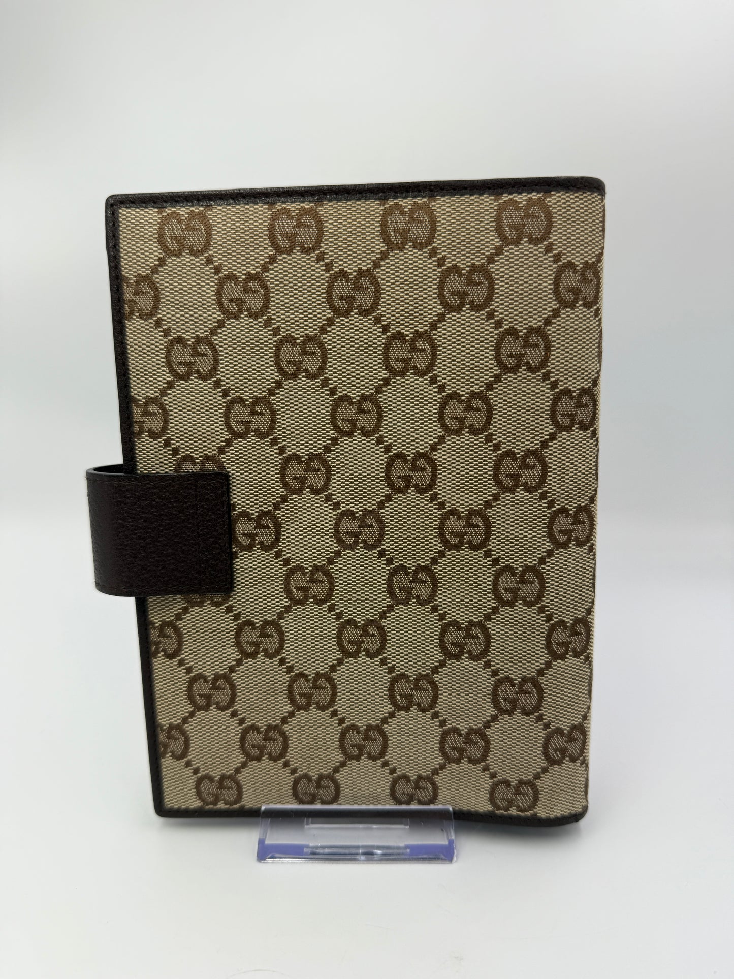Gucci Guccissima Uncoated Canvas Agenda MM