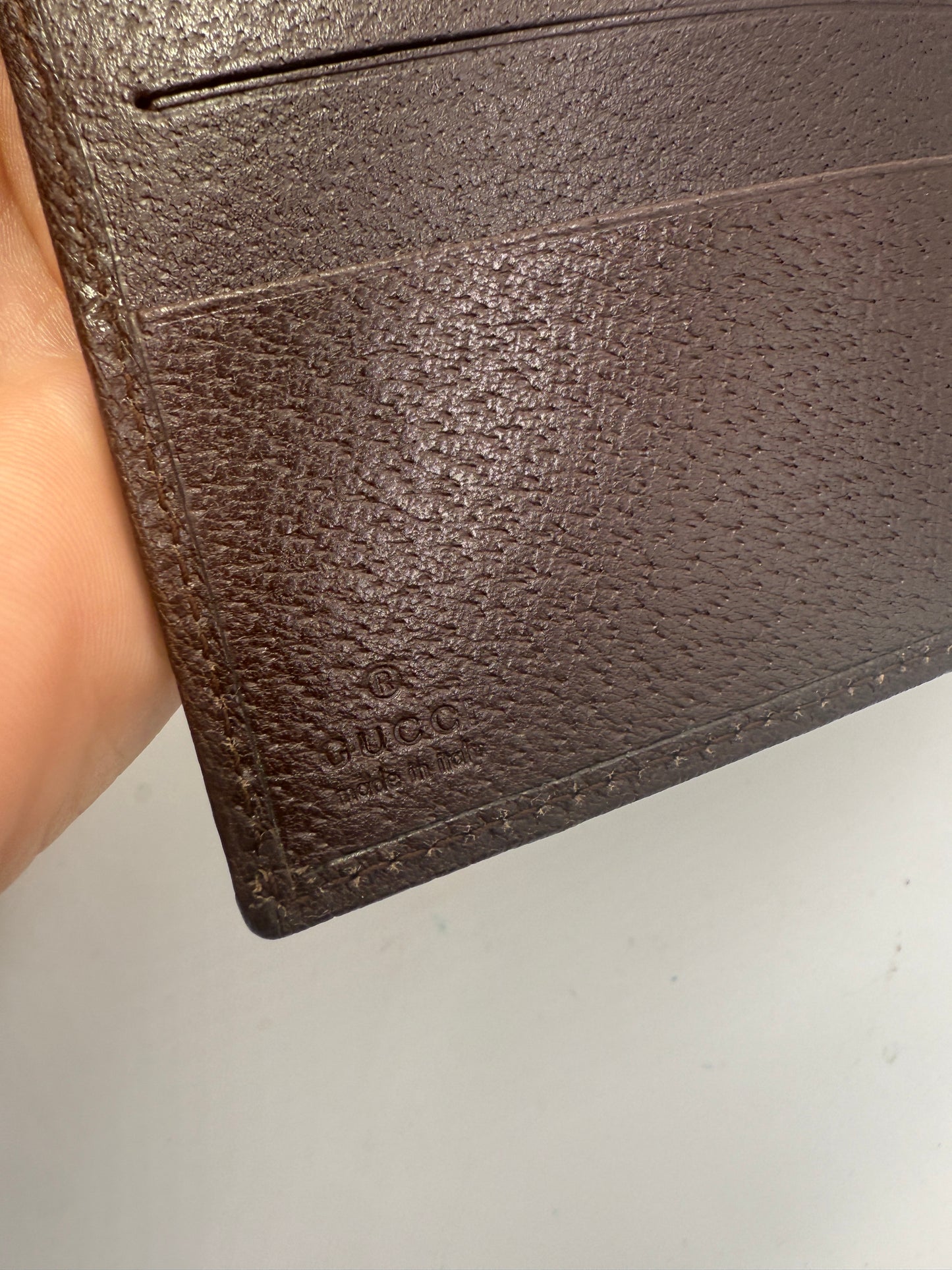 Gucci Guccissima Uncoated Canvas Agenda MM