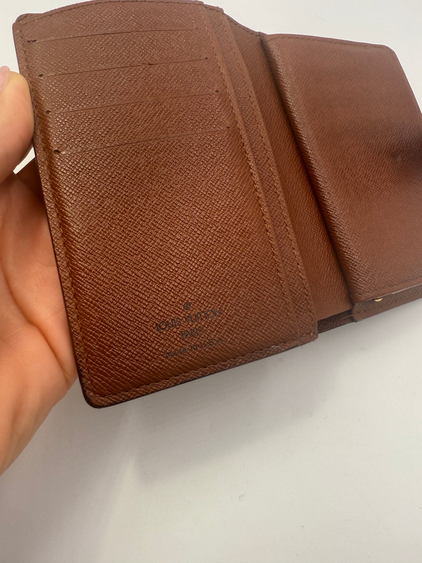 Louis Vuitton Monogram Kisslock Wallet SD0095