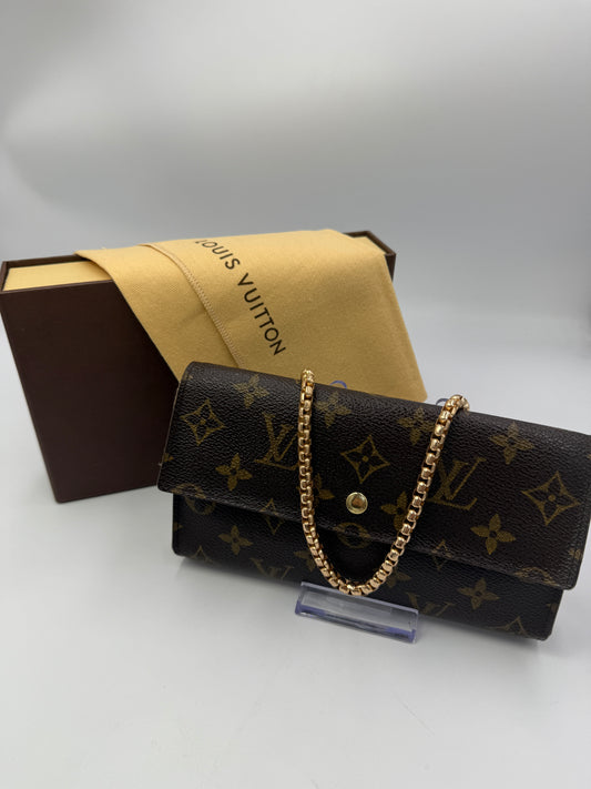 Louis Vuitton Monogram Continental Long Wallet MB0043