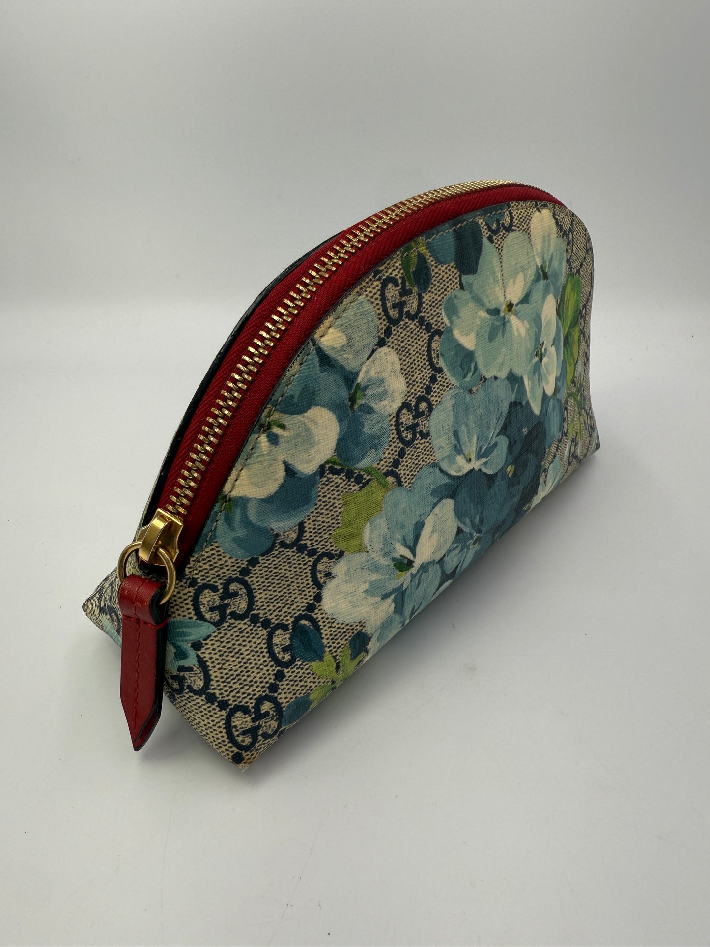 Gucci Supreme Coated Canvas Bloom Cosmetic Pouch