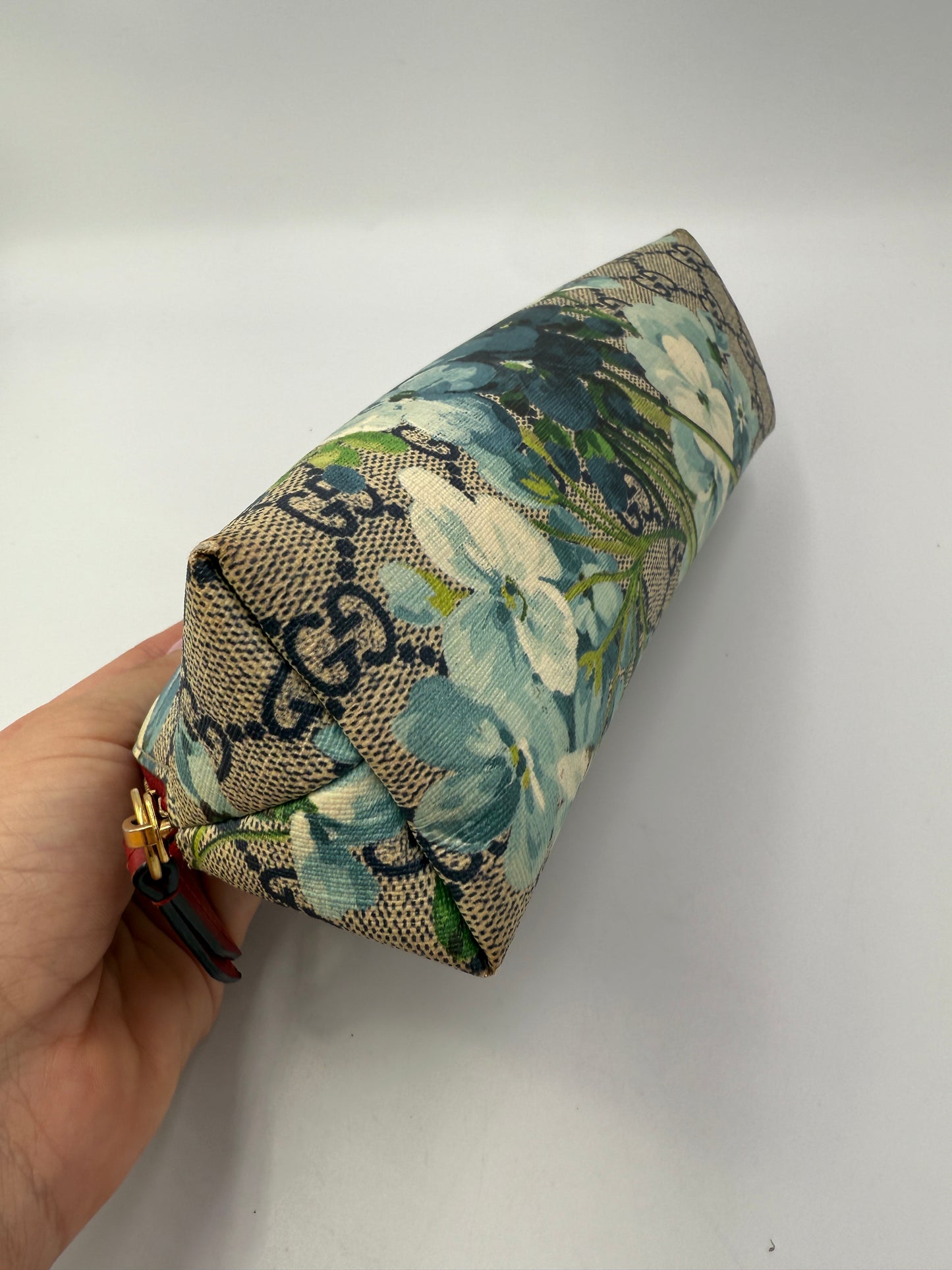 Gucci Supreme Coated Canvas Bloom Cosmetic Pouch