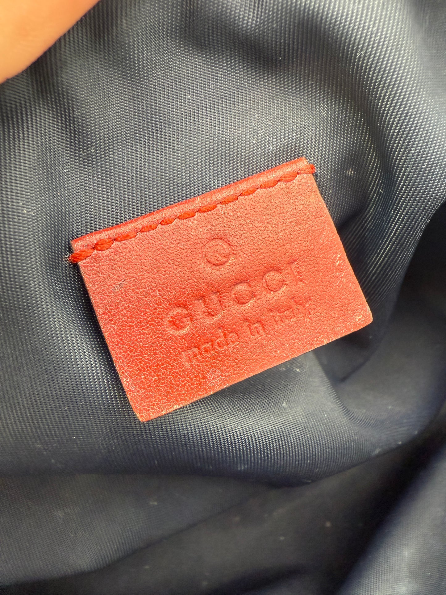 Gucci Supreme Coated Canvas Bloom Cosmetic Pouch