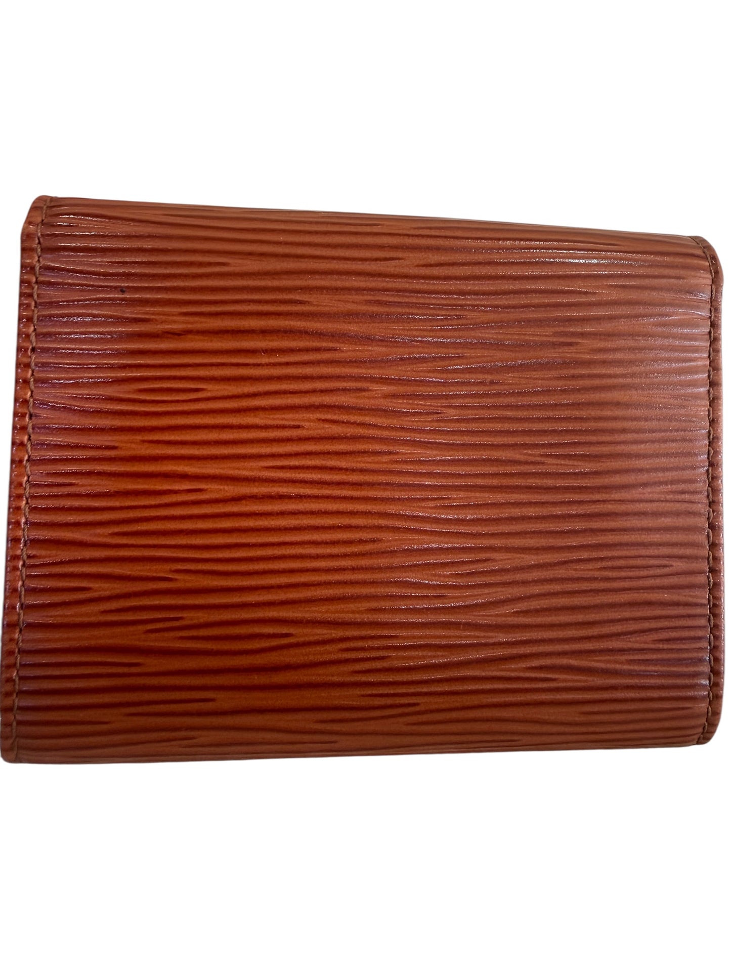 Louis Vuitton Brown Epi Leather Compact Card Holder CA0945