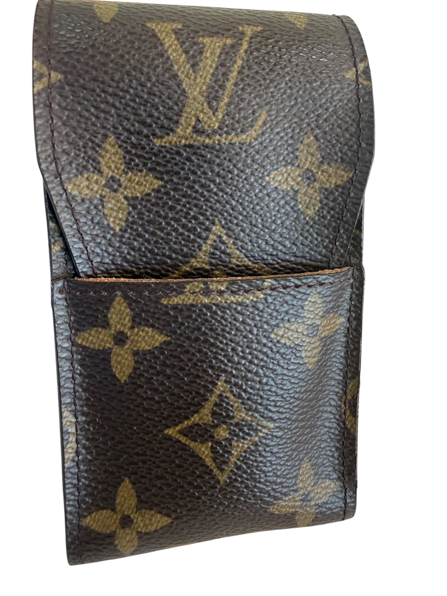 Louis Vuitton Monogram Coated Canvas Cigarette Pouch CT0025