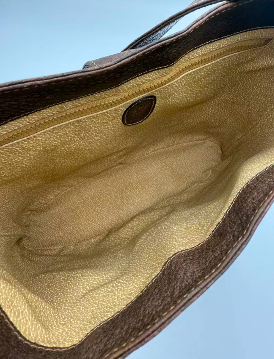 Gucci Supreme Guccissima Sherry Bucket Shoulder Bag