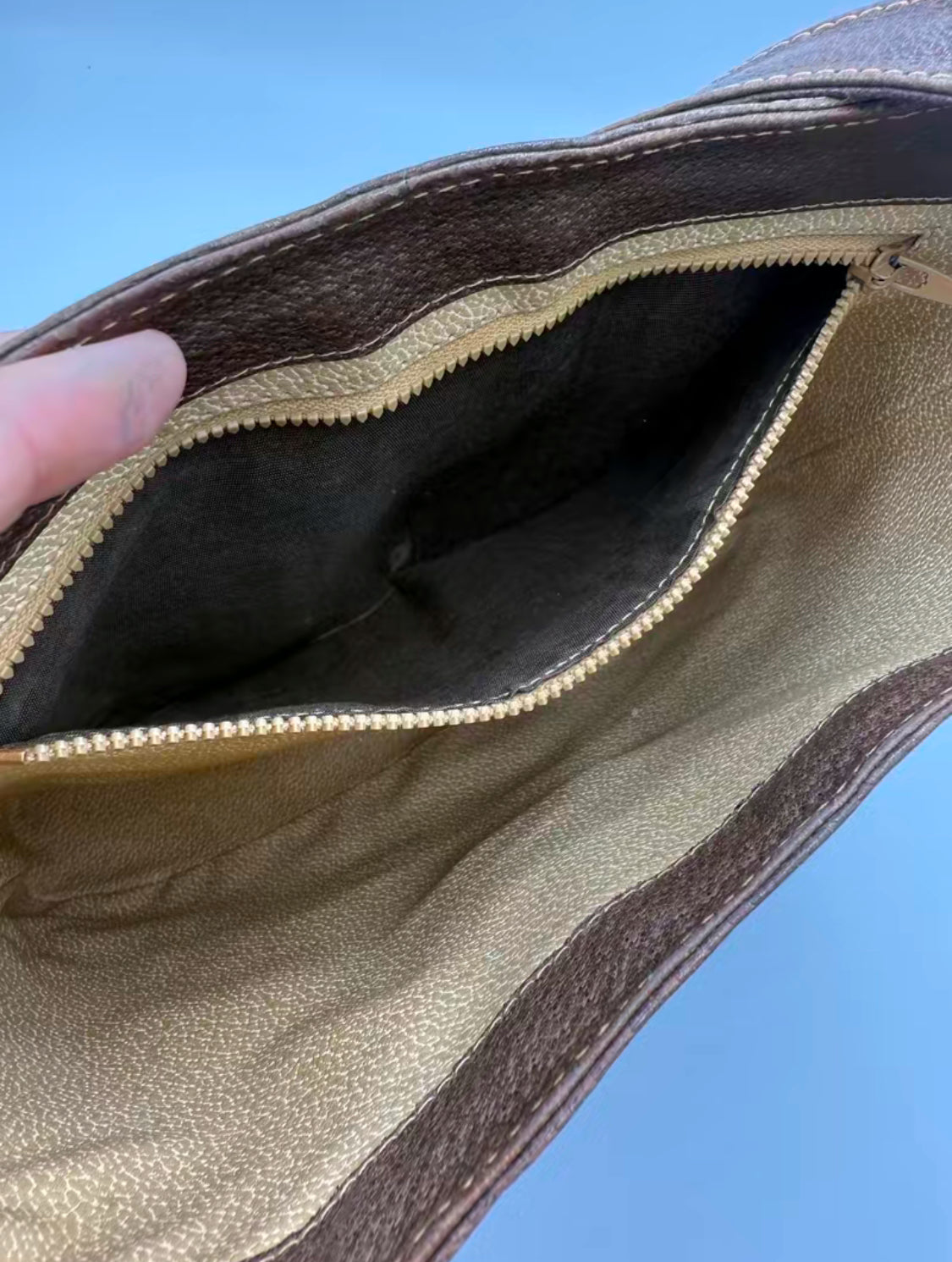 Gucci Supreme Guccissima Sherry Bucket Shoulder Bag