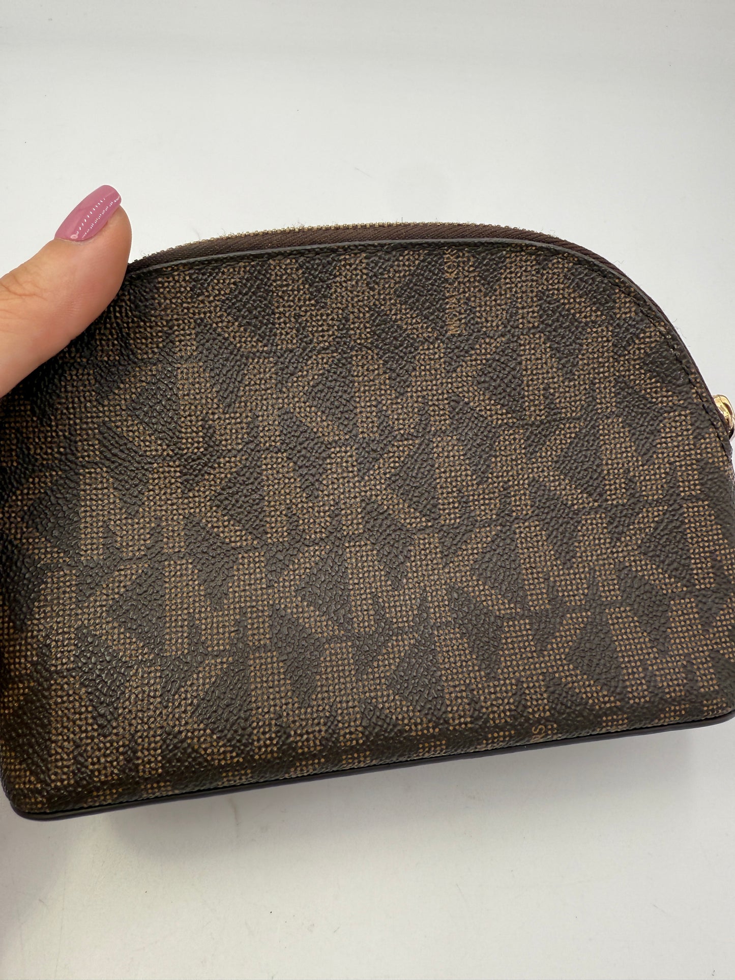 Michael Kors Monogram Cosmetic Bag