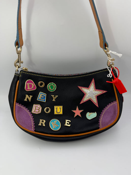 Dooney And Burke Y2K Alphabet Charm Shoulder Bag