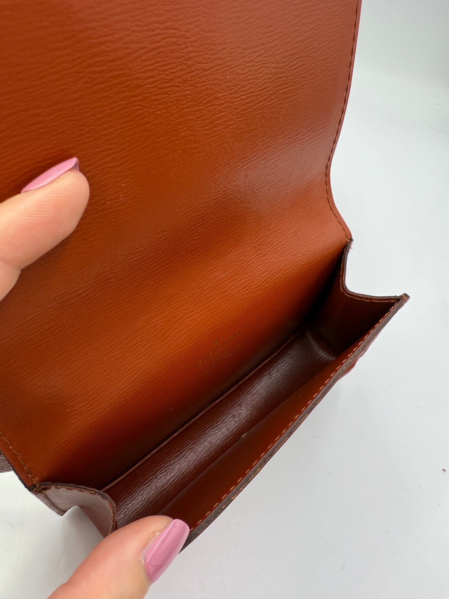 Louis Vuitton Cognac Epi Leather Belt Bag VI1901