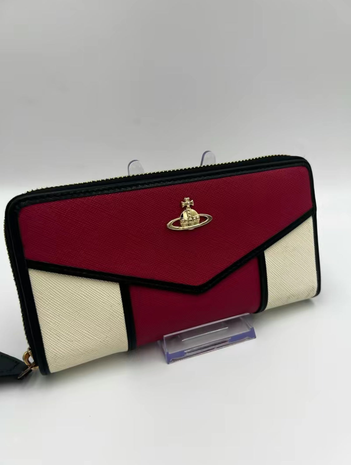 Vivienne Westwood Leather Multi Colored Wallet