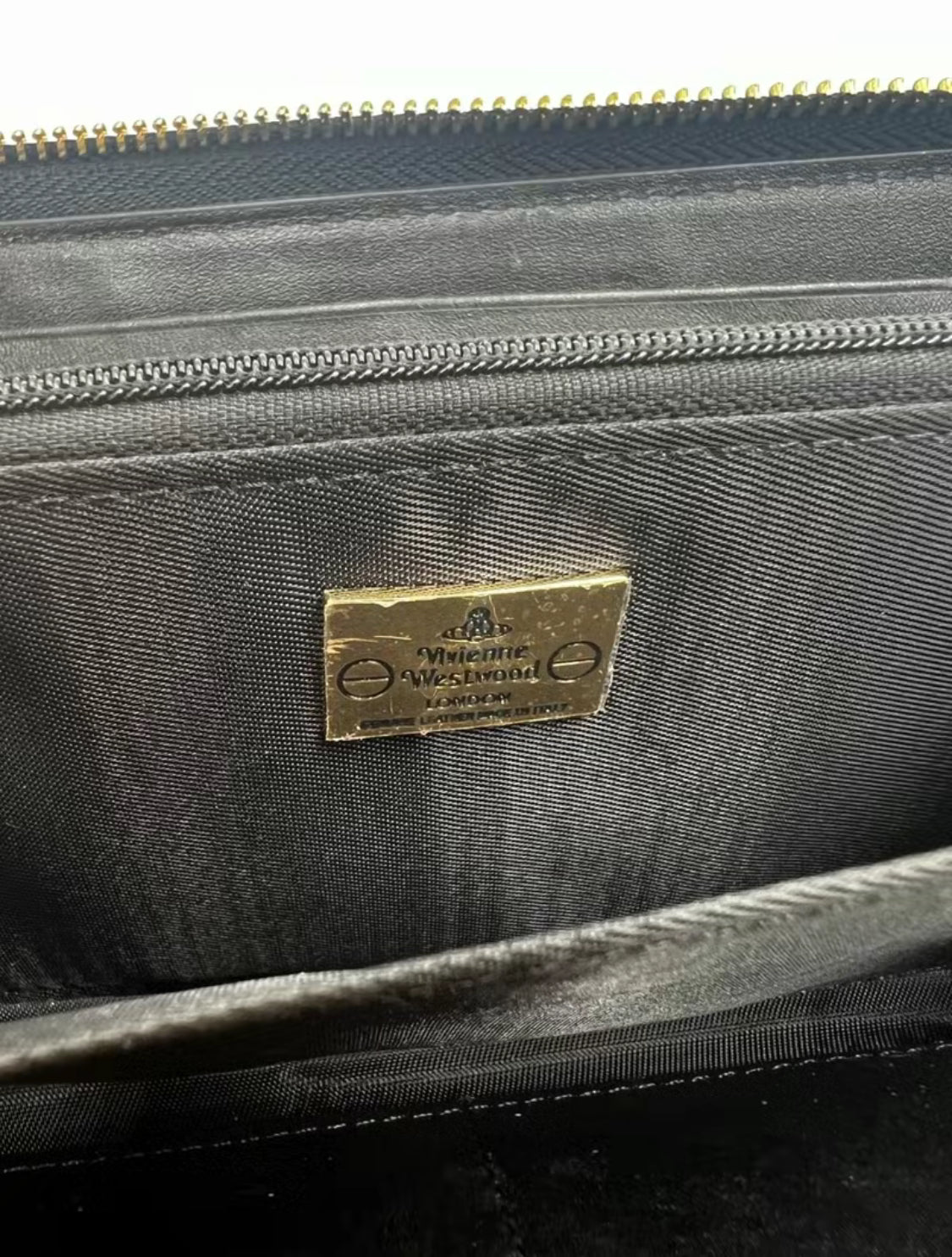 Vivienne Westwood Leather Multi Colored Wallet
