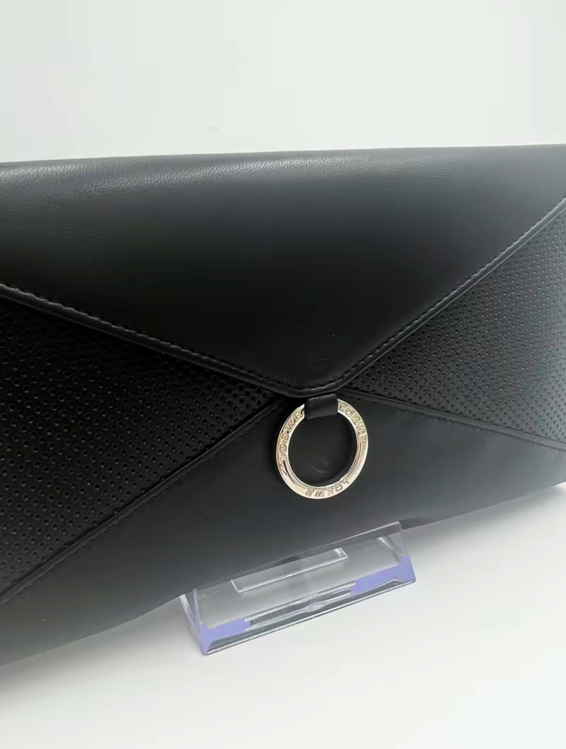 Loewe Black Leather Long Wallet Full Inclusion