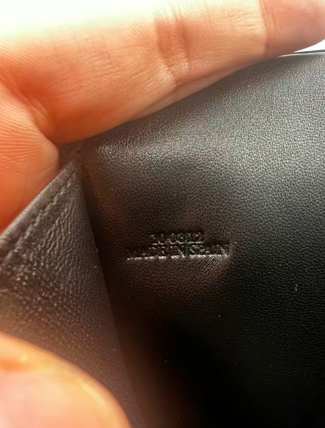 Loewe Black Leather Long Wallet Full Inclusion